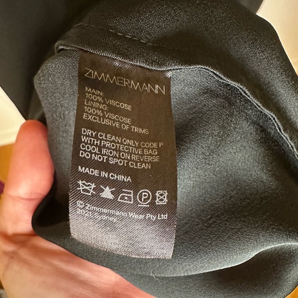 ZIMMERMANN Crew Neck Keyhole Long Dress - Picture 13 of 14